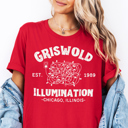  Griswold Illumination Funny Christmas Movie Graphic Tee