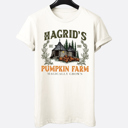  Hagrid's Pumpkin Farm Classic Witch Movie Halloween Graphic Tee