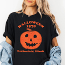  Halloween 1978 Retro Vintage Haddonfield Scary Movie Graphic Tee