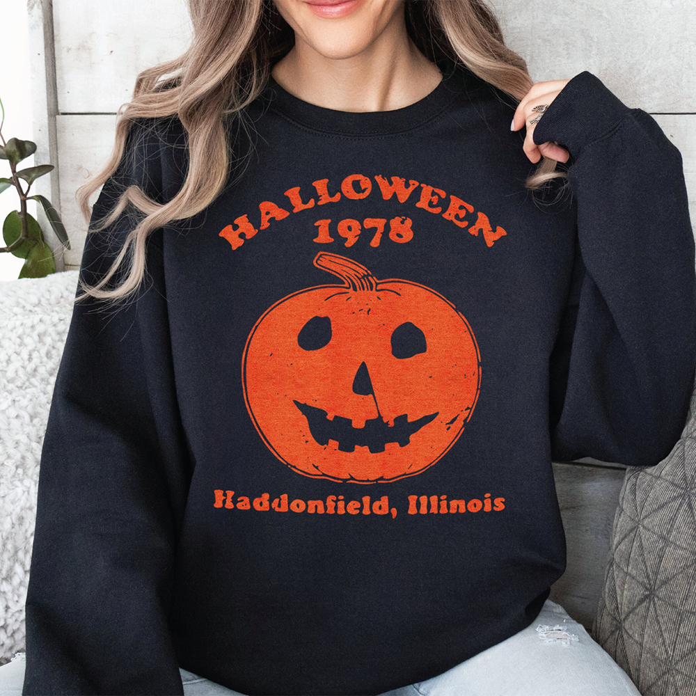 Halloween 1978 Horror Classic Movie Graphic Sweatshirt