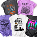  Scary Movie Spooky Fall & Autumn Comfort Colors Graphic Tee | Halloween Shirt