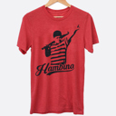  Hambino Funny Baseball Movie Graphic Tee