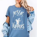  Jesse & The Rippers Throwback Music Graphic Tee