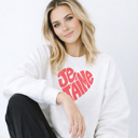  Je T'Aime Heart Valentine's Day Love XOXO Graphic Sweatshirt | Valentine Shirt