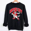  Kansas City Vintage Mascot Graphic Sweatshirt