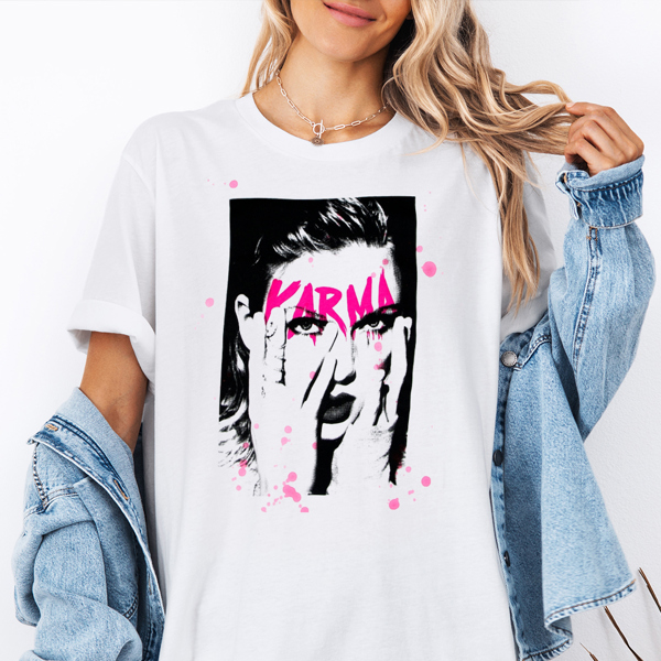 Karma Concert Music Graphic Tee