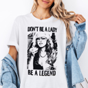  Be A Legend Music Graphic Tee