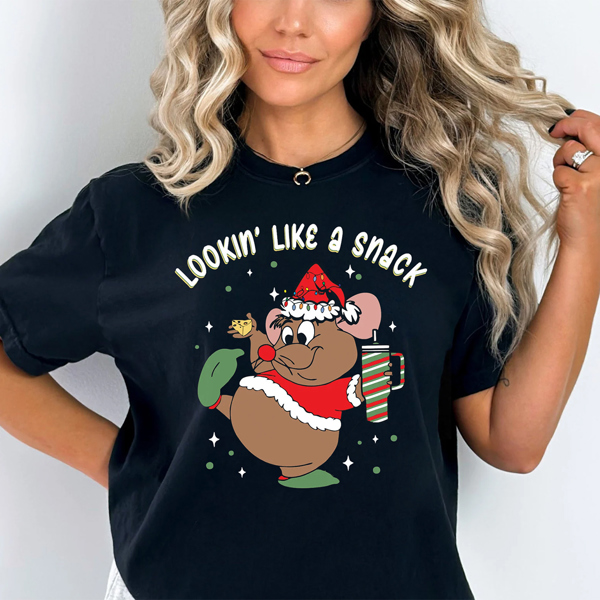 Lookin' Like A Snack Gus Fairytale Christmas Graphic Tee