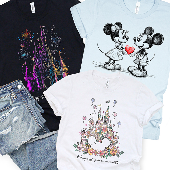 Magical Vacation Disney Inspired Graphic Tees | Magical Vacation Tee
