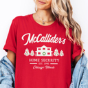  McCallisters Home Security Christmas Movie Graphic Tee