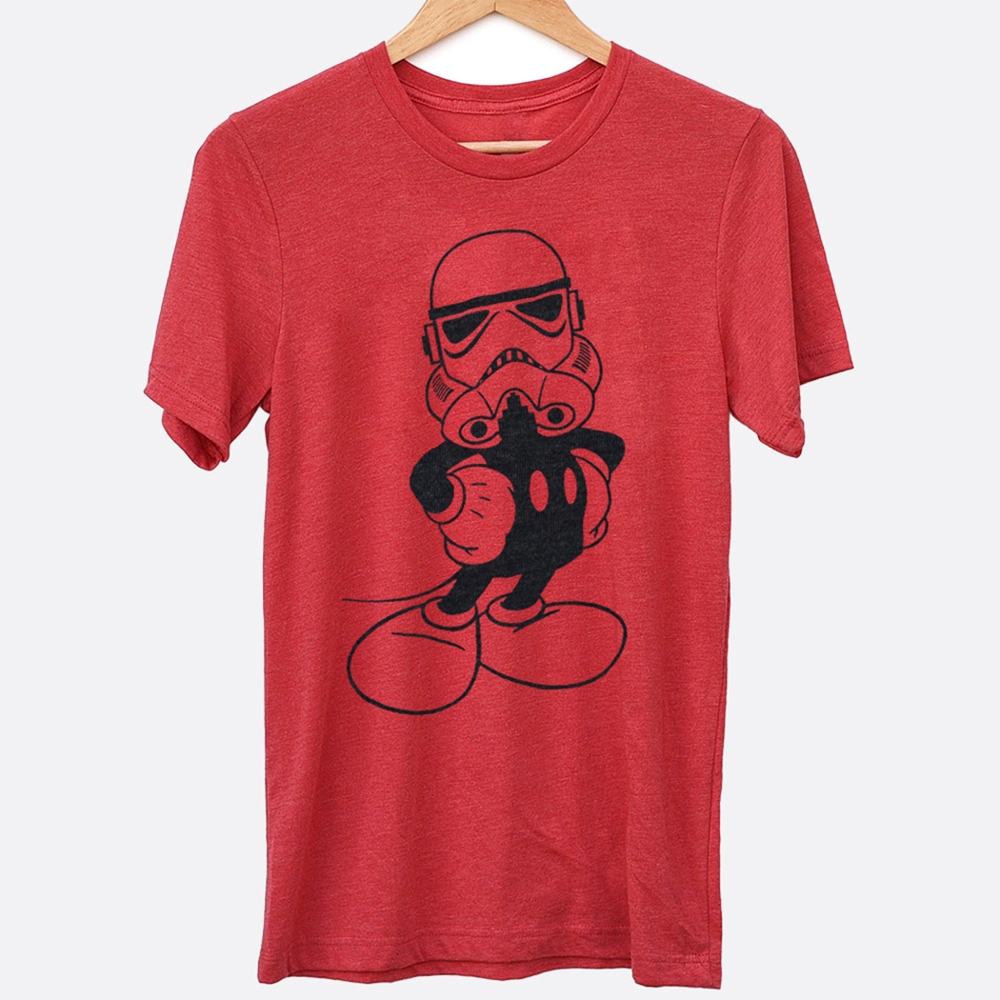 Mickey Storm Trooper Classic Movie Graphic Tee