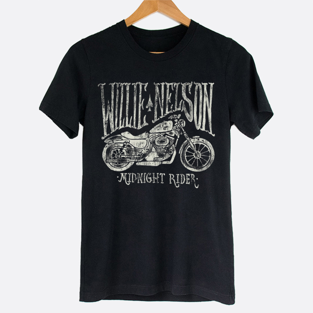 Midnight Rider Country Music Graphic Tee