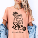  Miss Belle's Sweet Tea 90's Country Music Graphic Tee