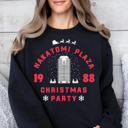  Nakatomi Plaza Christmas Party Movie Graphic Sweatshirt