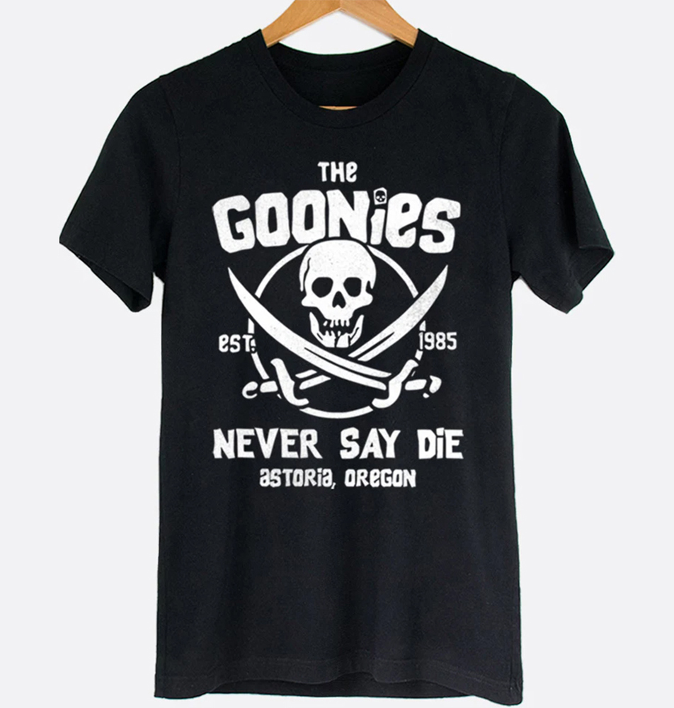 The Goonies Never Say Die Classic Movie Graphic Tee