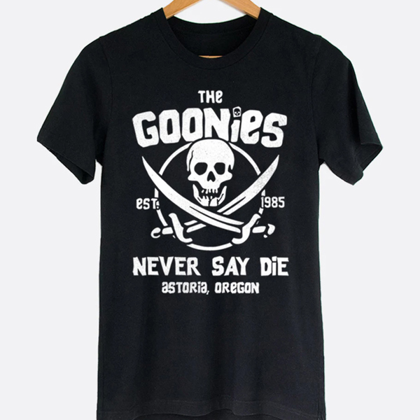 The Goonies Never Say Die Classic Movie Graphic Tee