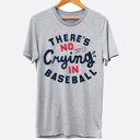  There's No Crying In Baseball Movie Graphic Tee