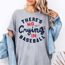  There's No Crying In Baseball 90's Throwback Movie Graphic Tee