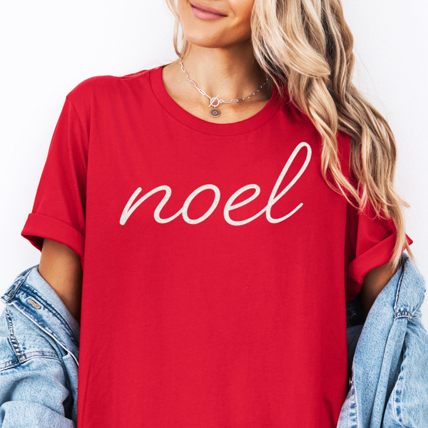 Noel Festive Christmas Graphic Tee