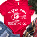  North Pole Brewing Christmas Graphic Tee