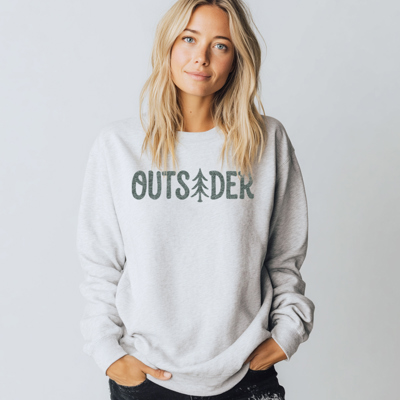 Outsider Happy Nature Tree Graphic Sweatshirt | Summer Shirt