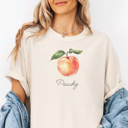  Peachy Fun Fruity Graphic Tee