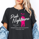  Pink Nightmare Funny Eighties Christmas Movie Graphic Tee