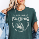  Santa Claus Polar Express Christmas Movie Graphic Tee