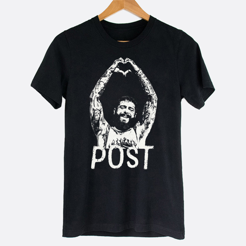 Post Malone Heart Concert Graphic Tee