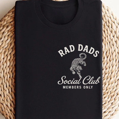 Rad Dad Social Club Pocket Dad Father's Day Graphic Tee