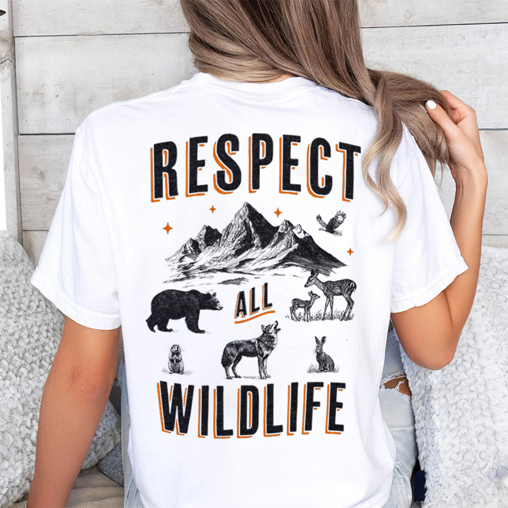 Respect All Wildlife Graphic Tee