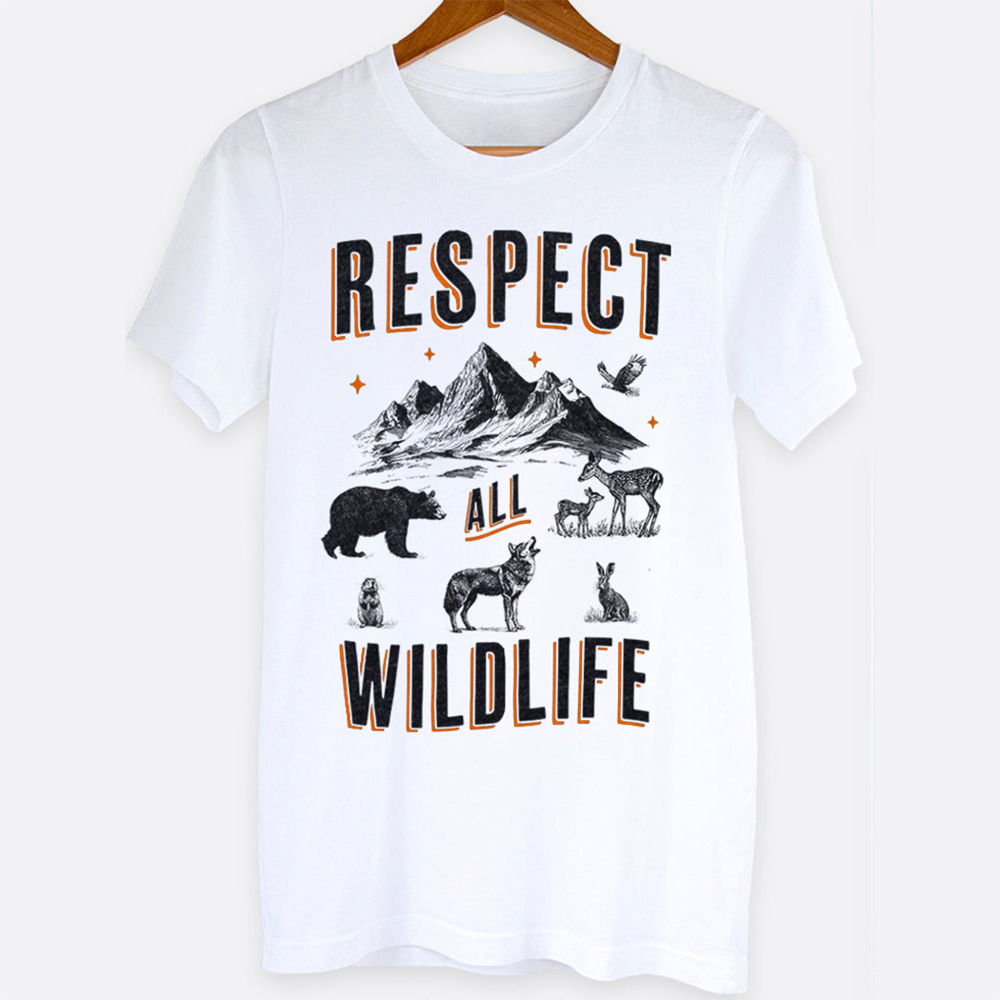 Respect All Wildlife Graphic Tee