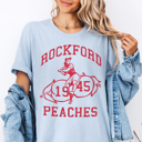  Rockford Peaches 1945 Baseball Movie Graphic Tee