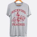  Rockford Peaches 1945 Baseball Movie Graphic Tee