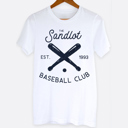  Sandlot Baseball Club Sports 90's Movie Graphic Tee