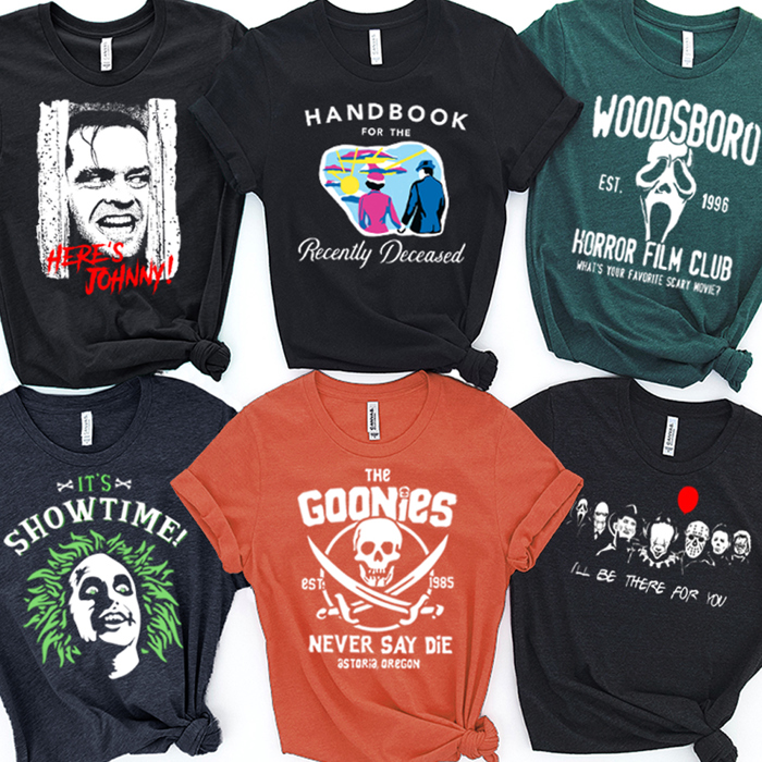 Ultimate Scary Movie Halloween Collection Fall & Autumn Graphic Tee | Halloween Shirt