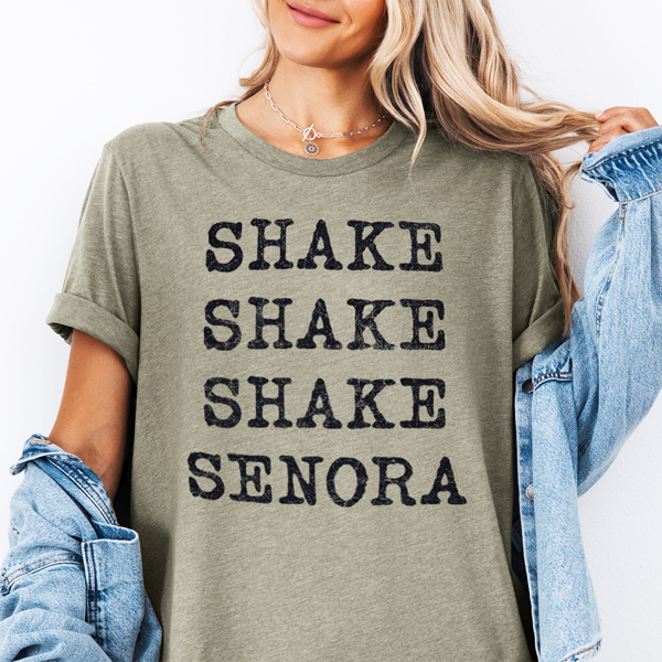 Shake Senora Beetlejuice Halloween Movie Graphic Tee