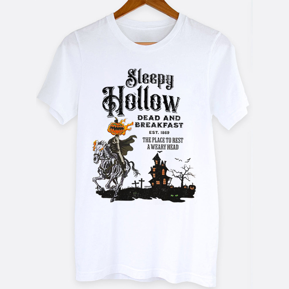 Sleepy Hollow Headless Horseman Halloween Movie Graphic Tee