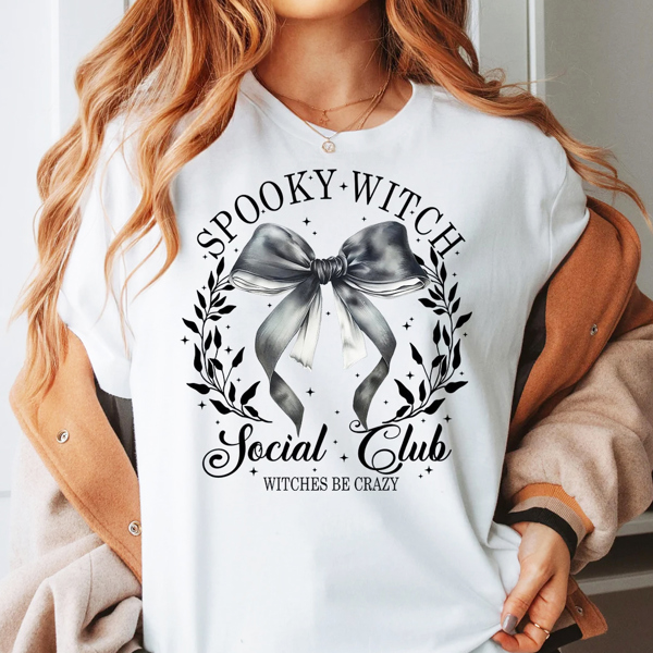 Spooky Witch Social Club Fall & Halloween Graphic Tee