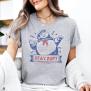  Stay Puft Marshmallow Ghostbustes 80's Movie Graphic Tee