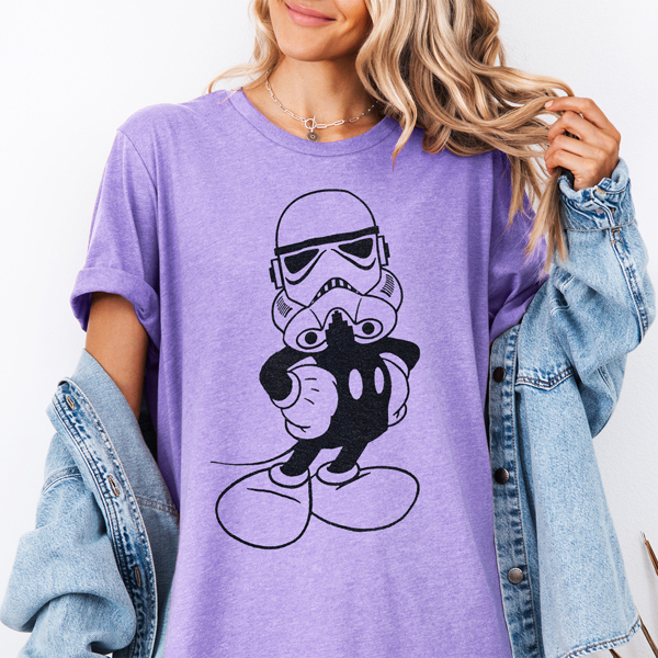 Mickey Storm Trooper Star Wars Graphic Tee