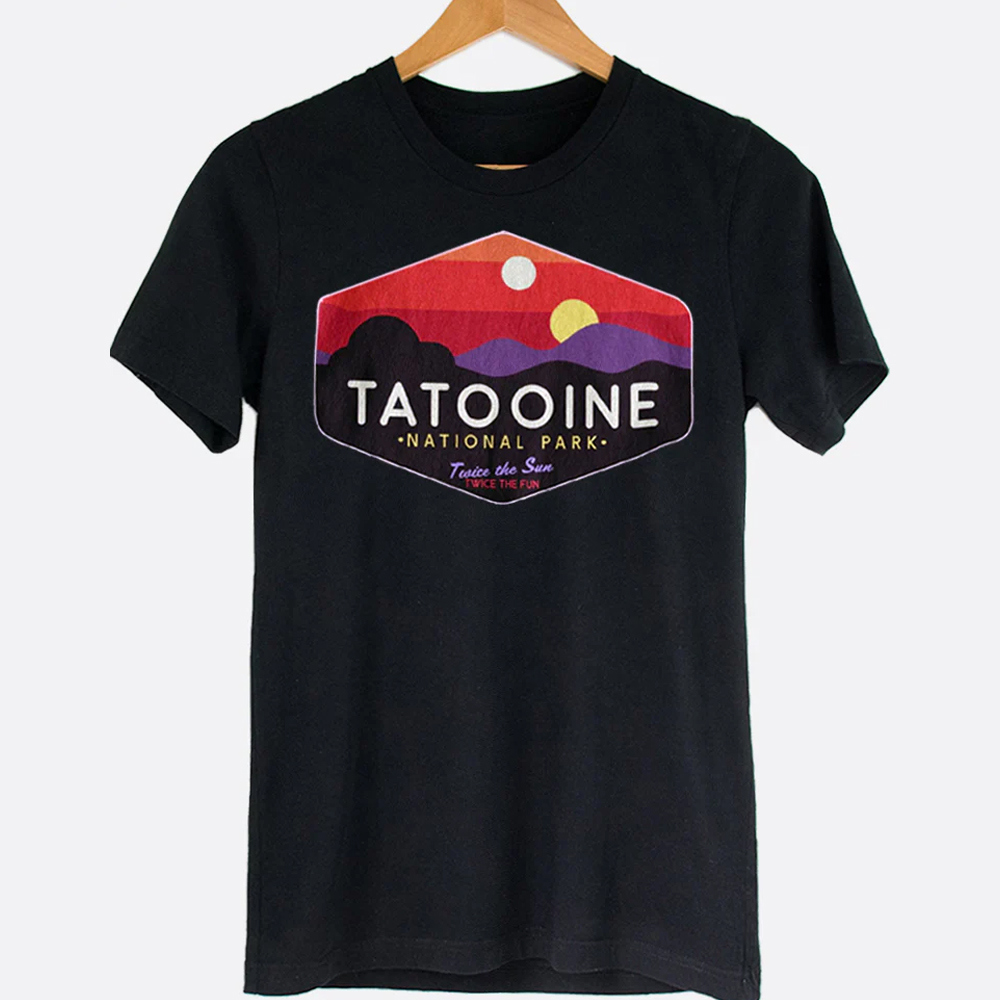 Tatooine National Park Star Wars Movie Graphic Tee