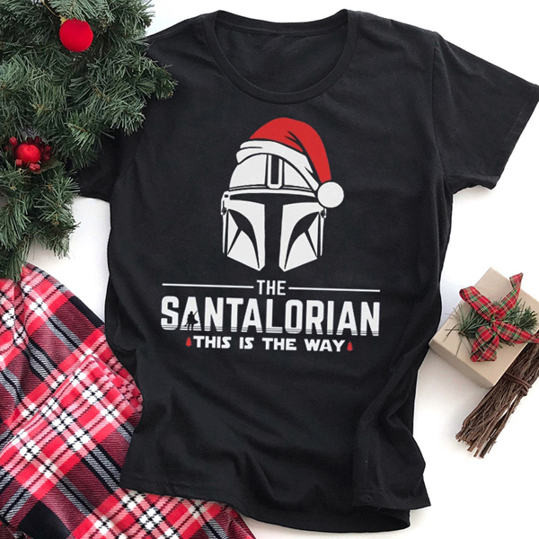 The Santalorian Funny Christmas Graphic Tee