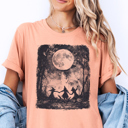  Dancing Witches Fall & Autumn Graphic Tee | Halloween Shirt