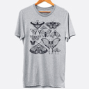  Vintage Butterfly Collage Nature Inspired Spring & Summer Floral Graphic Tee