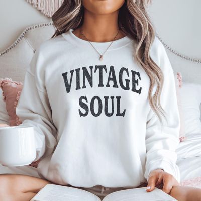 Vintage Soul Boho Graphic Sweatshirt