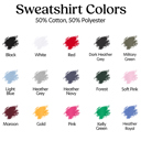  Watercolor Shamrock Heart St. Patrick's Day Lucky Sweatshirt | St. Patrick's Day Shirt