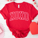  XOXO Outline Valentine's Day Graphic Tee | Valentines Shirt