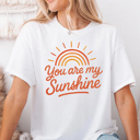  You Are My Sunshine Happy Sun Positive Sunset Graphic Tee | Summer Tee