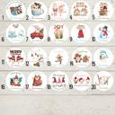  Personalized To & From Holiday Christmas Gift Labels